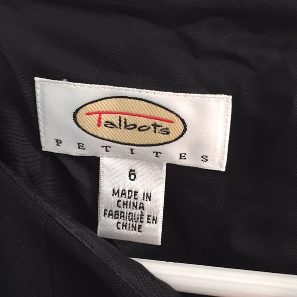 Black fit and flare cocktail dress - Petite 6 - Picture 2 of 5